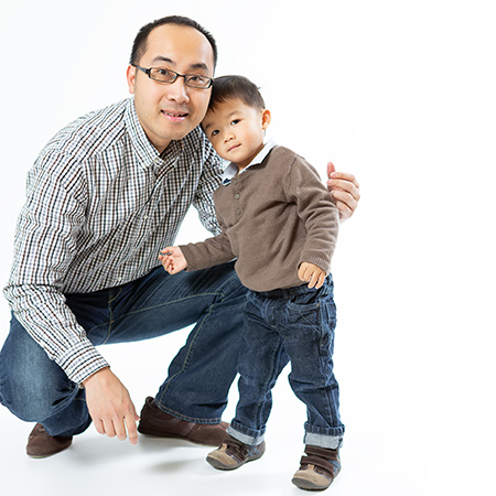 Faire des photos souvenirs avec ses enfants