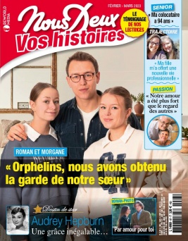 Couverture du magazine 'Nous deux vos histoires'